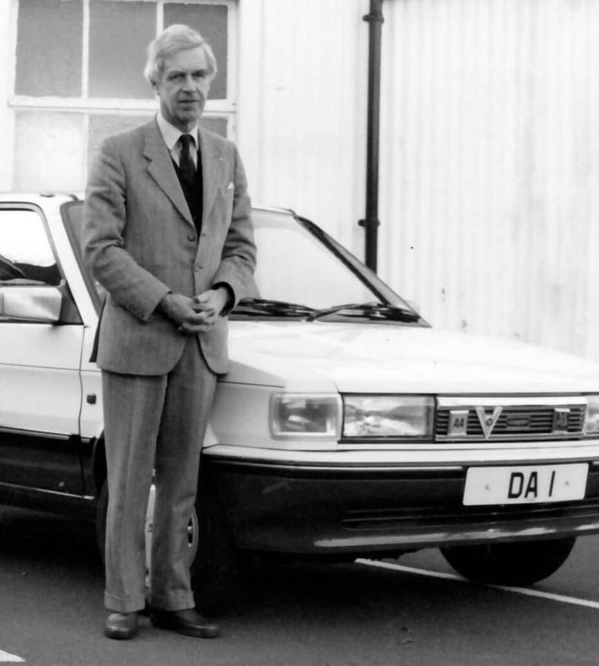 UK Number Plate DA 1